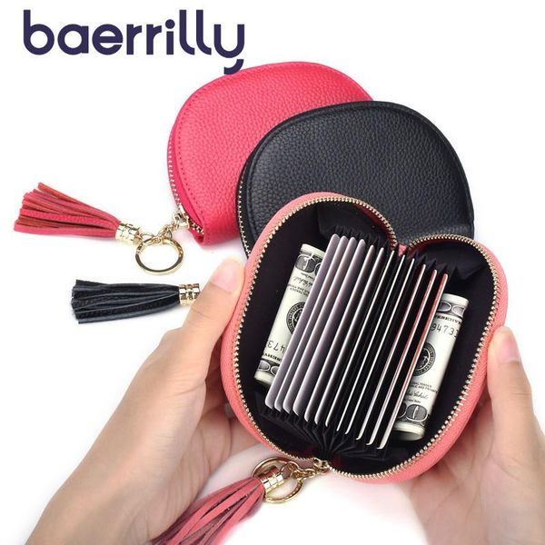 card holders tassels genuine leather small female coin purse short wallet women clutch bag porte feuille femme, Brown;gray
card holders tassels genuine leather small female coin purse short wallet women clutch bag porte feuille femme, Brown;gray