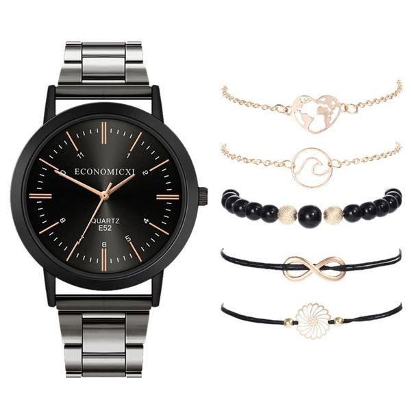 pcs quartz watches bracelet set women watch accessories luxury fashion casual analog wristwatches gift, Slivery;brown
pcs quartz watches bracelet set women watch accessories luxury fashion casual analog wristwatches gift, Slivery;brown