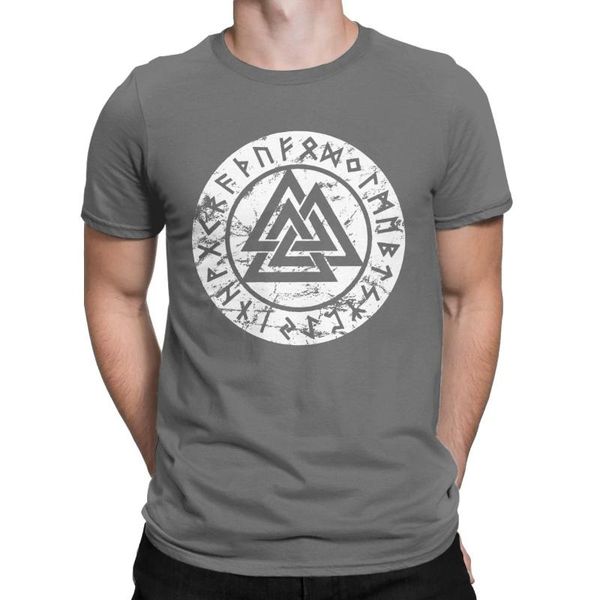 men's t-shirts men t-shirt vintage valknut odin symbol runes 100% cotton tees short sleeve viking t shirts round collar clothes clas, White;black
men's t-shirts men t-shirt vintage valknut odin symbol runes 100% cotton tees short sleeve viking t shirts round collar clothes clas, White;black