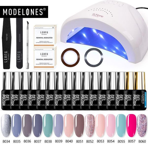 modelones full color gel polish set nail art led lamp tools soak off salon uv long lasting base coat1
modelones full color gel polish set nail art led lamp tools soak off salon uv long lasting base coat1