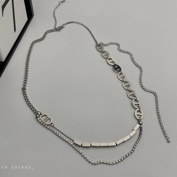 chokers trendy rhinestone tassel pig nose necklace for female autumn cube chain stainless steel clavicle party jewelry gift, Golden;silver
chokers trendy rhinestone tassel pig nose necklace for female autumn cube chain stainless steel clavicle party jewelry gift, Golden;silver
