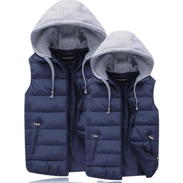 running jerseys autumn winter men's vest version thickened couple's cotton wholesale women's sleeveless warm down, Black;blue
running jerseys autumn winter men's vest version thickened couple's cotton wholesale women's sleeveless warm down, Black;blue