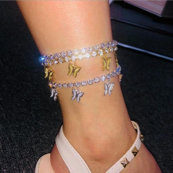 gold butterfly anklet rhinestone crystal ankle charm bracelet boho beach anklets for women sandals foot bracelets female wedding jewelry, Red;blue
gold butterfly anklet rhinestone crystal ankle charm bracelet boho beach anklets for women sandals foot bracelets female wedding jewelry, Red;blue