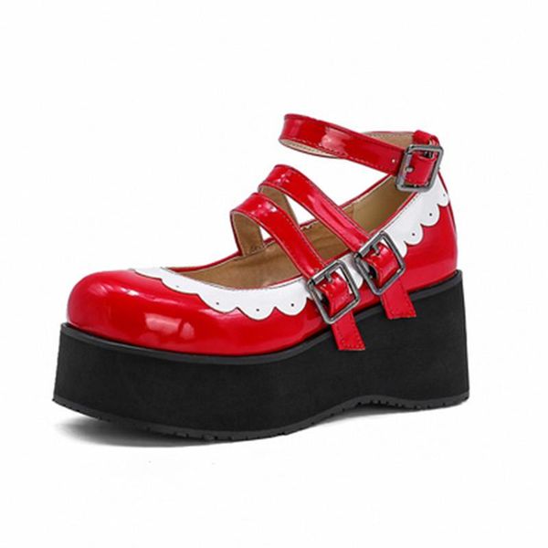 lolita shoes women vintage soft high heel platform college student mary jane goth ladies wedges pumps 35-43 dress, Black
lolita shoes women vintage soft high heel platform college student mary jane goth ladies wedges pumps 35-43 dress, Black