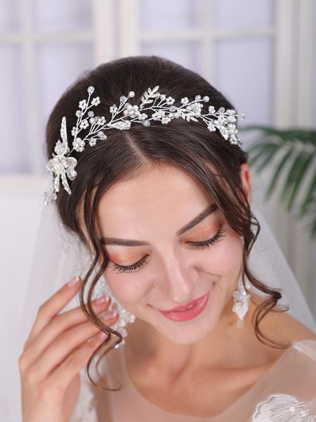 Tiara Wedding Headdress Handmade Headband Rhinestone Pearl Bride Headwear Women Jewelry Bridal Accessories For Hair Ornaments
Tiara Wedding Headdress Handmade Headband Rhinestone Pearl Bride Headwear Women Jewelry Bridal Accessories For Hair Ornaments