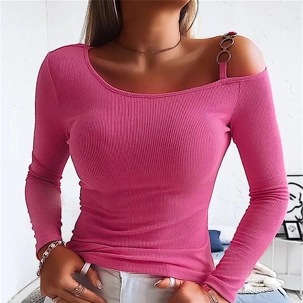 women's blouses & shirts women off shoulder solid long sleeve blouse design all-match knitted tee ladies casual slim fit shirt, White
women's blouses & shirts women off shoulder solid long sleeve blouse design all-match knitted tee ladies casual slim fit shirt, White