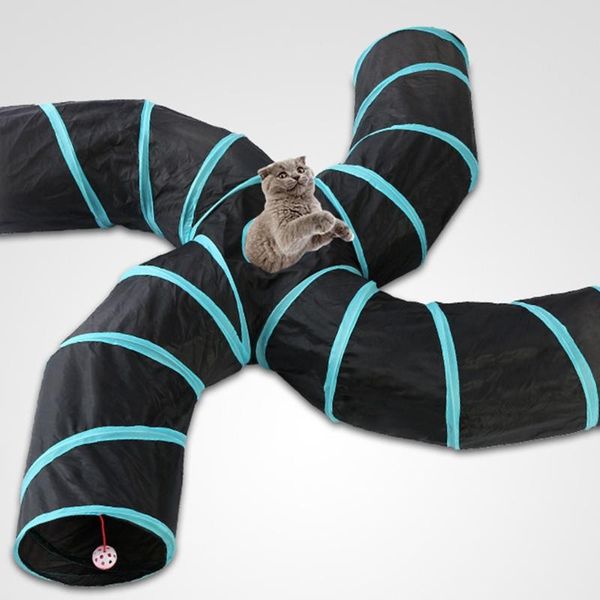 cat toys tunnel toy 4 way collapsible pet play tube with storage bag for cats puppy rabbits guinea indoor and outdoor
cat toys tunnel toy 4 way collapsible pet play tube with storage bag for cats puppy rabbits guinea indoor and outdoor