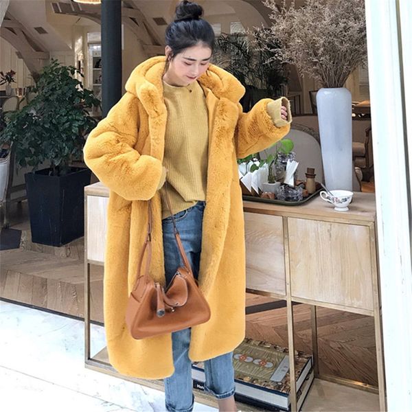 blends winter women thick warm hooded artificial mink overcoats loose plus size long faux fur coat outerwear a54, Black
blends winter women thick warm hooded artificial mink overcoats loose plus size long faux fur coat outerwear a54, Black