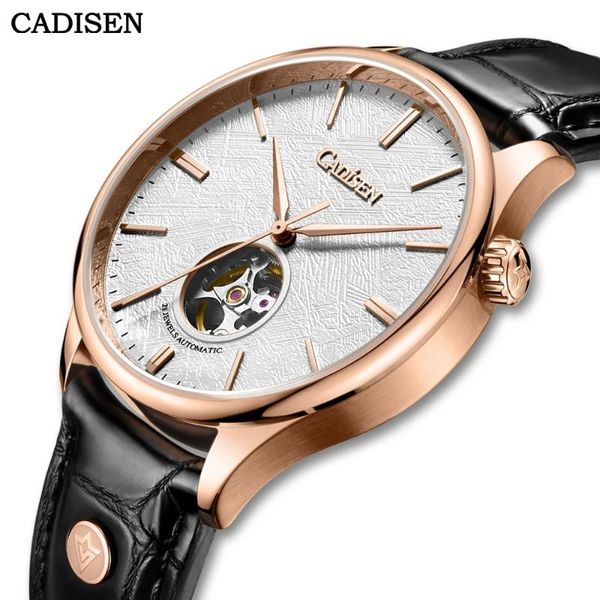 wristwatches cadisen 2021 automatic watch men's mechanical luxury commercial brand sapphire mirror leather strap sports casual, Slivery;brown
wristwatches cadisen 2021 automatic watch men's mechanical luxury commercial brand sapphire mirror leather strap sports casual, Slivery;brown