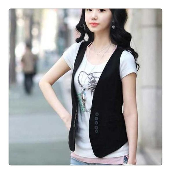 women's vests korean fashion solid color black vest for women summer autumn cotton coat ladies camouflage botton m cardigan top, Black;white
women's vests korean fashion solid color black vest for women summer autumn cotton coat ladies camouflage botton m cardigan top, Black;white