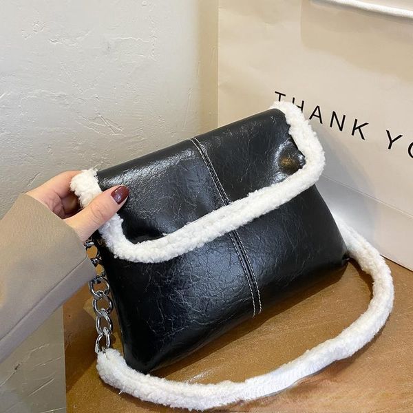 evening bags winter lambswool bag women vintage fashion solid color plush patchwork square underarm female chains messenger shoulder
evening bags winter lambswool bag women vintage fashion solid color plush patchwork square underarm female chains messenger shoulder