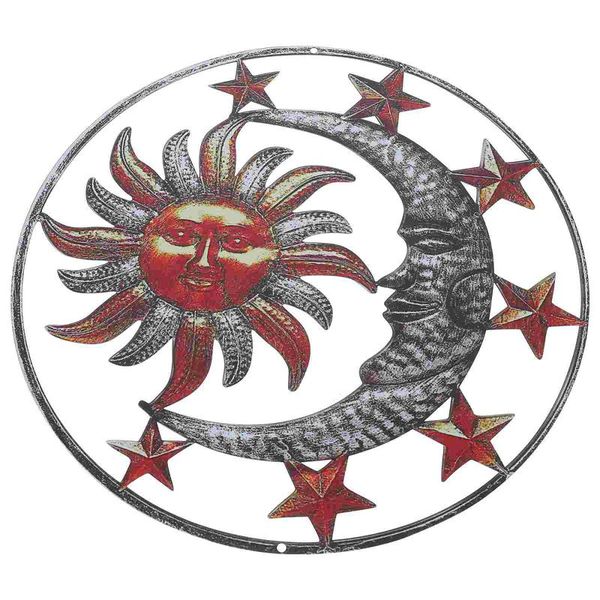 decorative objects & figurines 1pc iron sun moon wall hanging decor indoor outdoor decoration craft
decorative objects & figurines 1pc iron sun moon wall hanging decor indoor outdoor decoration craft
