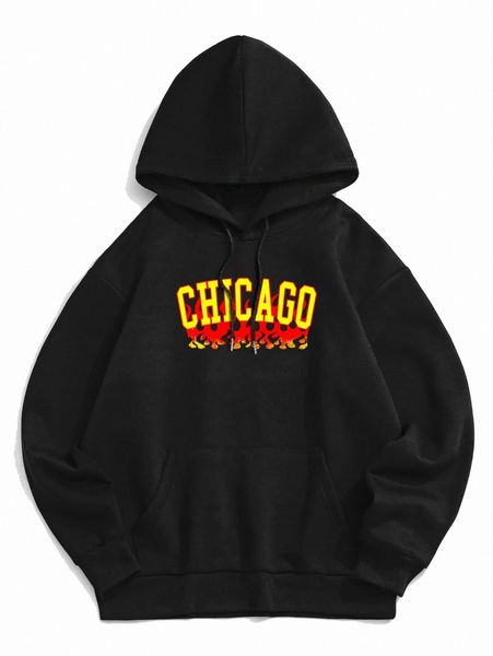 romwe guys letter fire graphic kangaroo pocket drawstring hoodie f7xt#, Black
romwe guys letter fire graphic kangaroo pocket drawstring hoodie f7xt#, Black