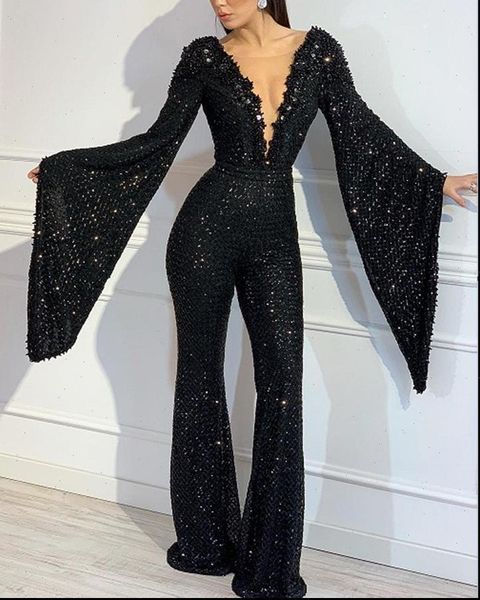 famous elegant design solid sparkly womens romper sequins v neck long sleeve bodycon rompers, Black;white
famous elegant design solid sparkly womens romper sequins v neck long sleeve bodycon rompers, Black;white