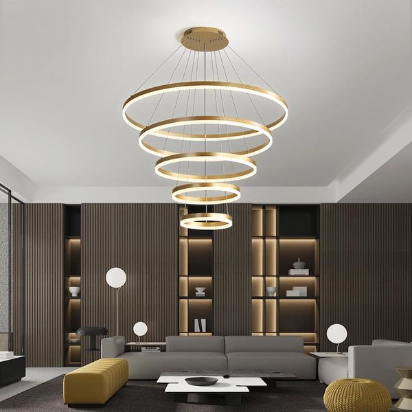 pendant lamps 30 40 60 80 100cm 5rings led light gold frame modern ceiling lamp for living room dining kitchen hang 
pendant lamps 30 40 60 80 100cm 5rings led light gold frame modern ceiling lamp for living room dining kitchen hang