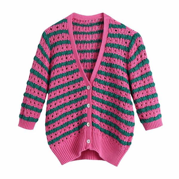 women's knits & tees tide women knit cardigan v-neck short sleeves striped sweater casual fashion chic lady summer woman knitted, White
women's knits & tees tide women knit cardigan v-neck short sleeves striped sweater casual fashion chic lady summer woman knitted, White