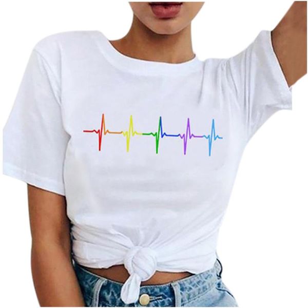 women's t-shirt colorful print design 2021 summer short sleeve white 90s harajuku causal fashion all-match #t1g
women's t-shirt colorful print design 2021 summer short sleeve white 90s harajuku causal fashion all-match #t1g
