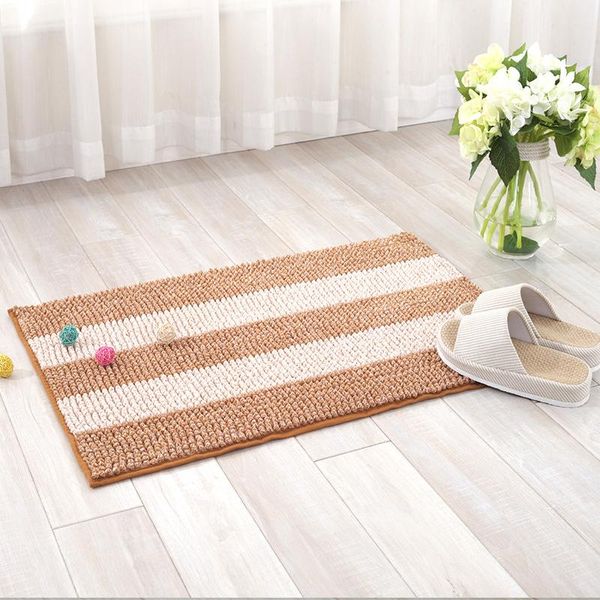 bath mats color striped thick non-slip chenille mat kitchen bathroom door water absorption anti-slip carpet rugs
bath mats color striped thick non-slip chenille mat kitchen bathroom door water absorption anti-slip carpet rugs