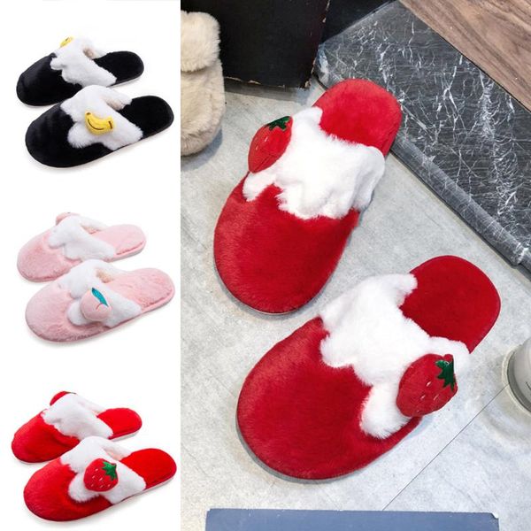slipper fruit plush lazy half-drag wear fashion wild wool non-slip cotton slippers women warm n8, Black
slipper fruit plush lazy half-drag wear fashion wild wool non-slip cotton slippers women warm n8, Black