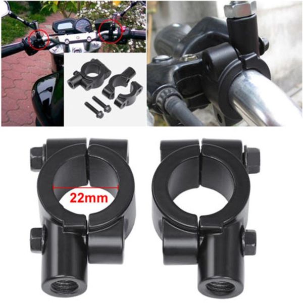 motorcycle mirrors 1pair 10mm 7/8\" rearview handlebar mirror mount holder adapter clamp side & accessories pair shidwj
motorcycle mirrors 1pair 10mm 7/8\" rearview handlebar mirror mount holder adapter clamp side & accessories pair shidwj