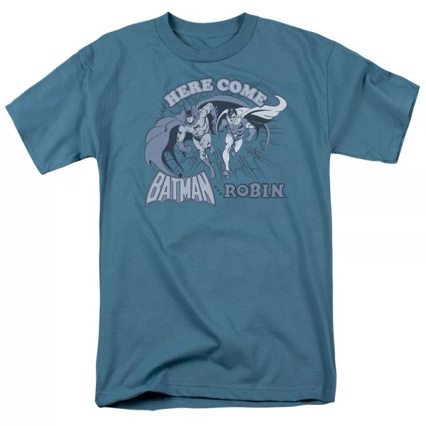 robin - here come batman and robin t-shirt dc comics sizes s-3x new, White;black
robin - here come batman and robin t-shirt dc comics sizes s-3x new, White;black