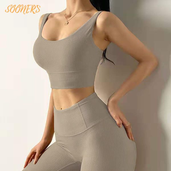 sooners #321 ribbed sport bra fitness set workout set woman 2 pieces sportswear women's tracksuit white yoga set, White;red
sooners #321 ribbed sport bra fitness set workout set woman 2 pieces sportswear women's tracksuit white yoga set, White;red