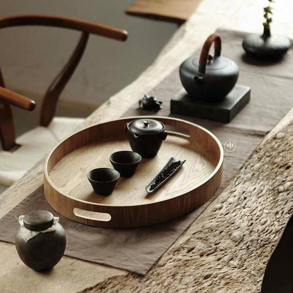 kitchen storage & organization japan style solid wood tray round/oval/rectangular serving multifunction tea platter steak fruit snack
kitchen storage & organization japan style solid wood tray round/oval/rectangular serving multifunction tea platter steak fruit snack