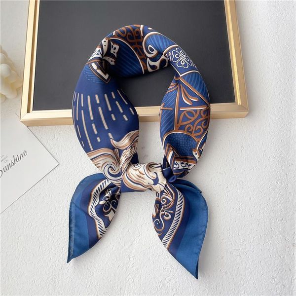 scarves 70*70cm silk scarf lady fashion hairscarf women square neck kerchief printed female foulard bandana small muffler shawl, Blue;gray
scarves 70*70cm silk scarf lady fashion hairscarf women square neck kerchief printed female foulard bandana small muffler shawl, Blue;gray
