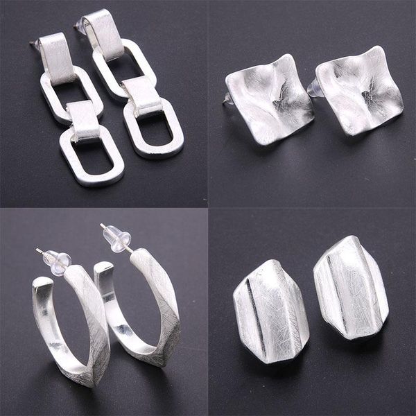 stud minimalist silver color earrings metal large circle geometric round big for women girl wedding party jewelry, Golden;silver
stud minimalist silver color earrings metal large circle geometric round big for women girl wedding party jewelry, Golden;silver