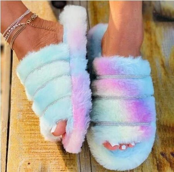 winter furry slippers women's rhinestone decor fluffy warm slipper crystal soft ladies shoes woman female shoe, Black
winter furry slippers women's rhinestone decor fluffy warm slipper crystal soft ladies shoes woman female shoe, Black