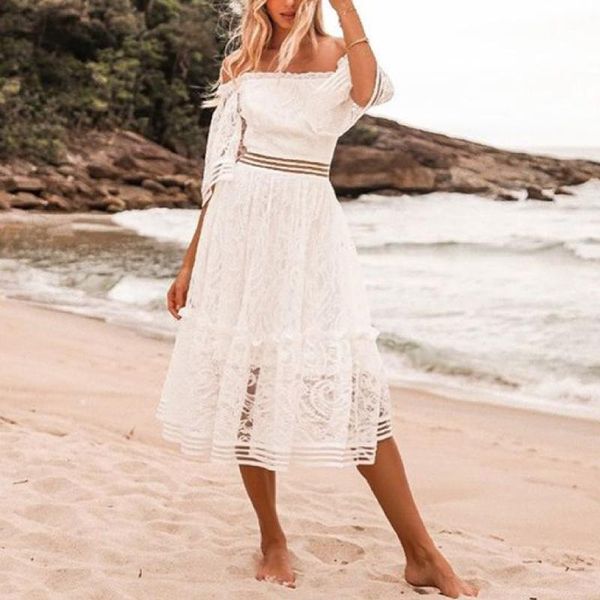 party dresses homecoming lace stitching hollow one-shoulder graduations elegant prom cocktail vintage vibes vestidos, White;black
party dresses homecoming lace stitching hollow one-shoulder graduations elegant prom cocktail vintage vibes vestidos, White;black