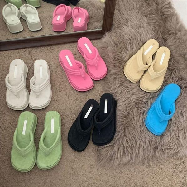 slippers monmoira faux suede open toe soft sole beach platform women flip flops designer chunky solid sandals 2021 y2k slides shoes, Black
slippers monmoira faux suede open toe soft sole beach platform women flip flops designer chunky solid sandals 2021 y2k slides shoes, Black