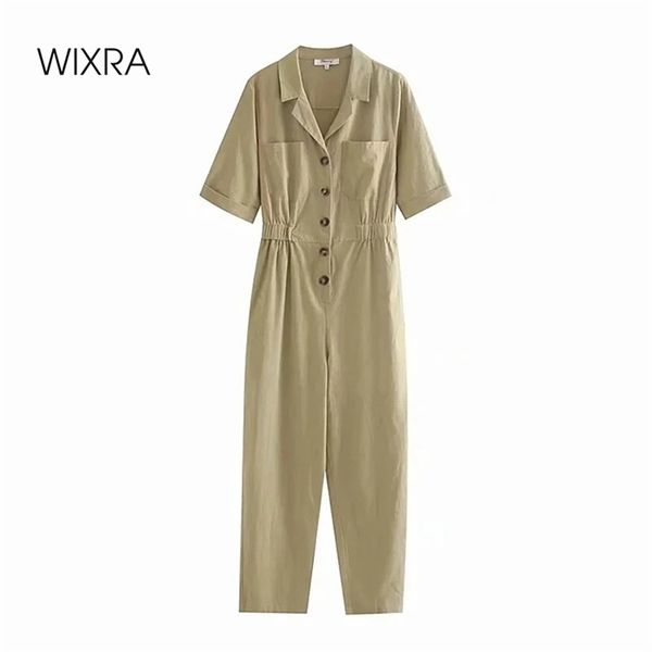 wixra womens cargo jumpsuits spring summer rompers lady casual short sleeve long pants pockets playsuit 210419, Black;white
wixra womens cargo jumpsuits spring summer rompers lady casual short sleeve long pants pockets playsuit 210419, Black;white