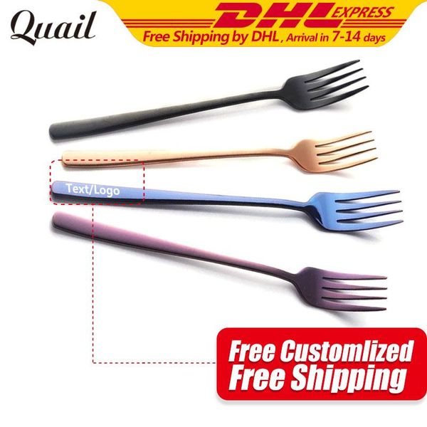 forks quail 50pcs a lot korea stainless steel dinner fork mirror polish long handled colourful dessert customlized logo/text
forks quail 50pcs a lot korea stainless steel dinner fork mirror polish long handled colourful dessert customlized logo/text