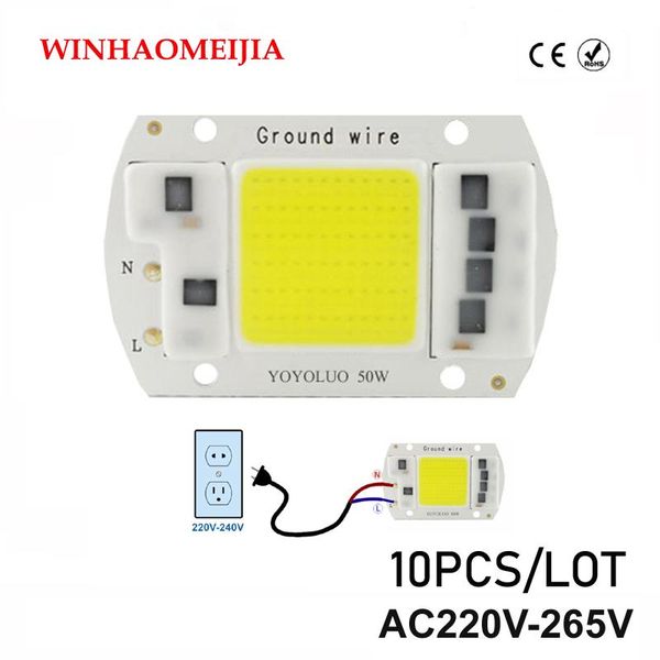 bulbs 10pcs high power cob led lamp chip 220v smart ic no driver diode bulb flood light spotlight 5w 20w 30w 50w
bulbs 10pcs high power cob led lamp chip 220v smart ic no driver diode bulb flood light spotlight 5w 20w 30w 50w