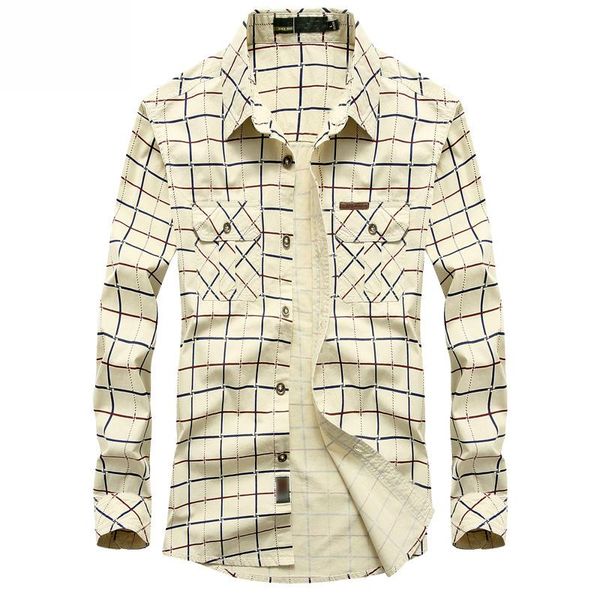men's casual shirts 100% cotton army shirt men fashion military long-sleeve male lapel plaid work summer green 5xl, White;black
men's casual shirts 100% cotton army shirt men fashion military long-sleeve male lapel plaid work summer green 5xl, White;black