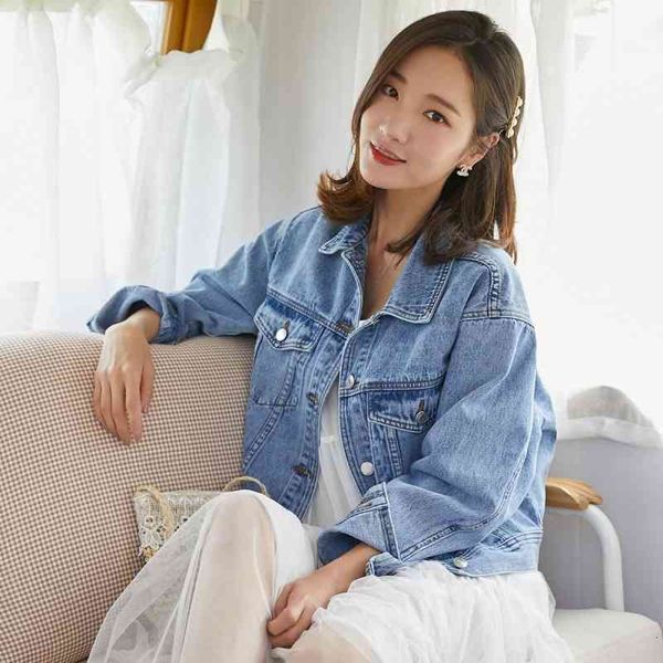 zqlz spring denim jacket women new embroidery letter casual single breasted clothing autumn blue coat female 201015, Black;brown
zqlz spring denim jacket women new embroidery letter casual single breasted clothing autumn blue coat female 201015, Black;brown