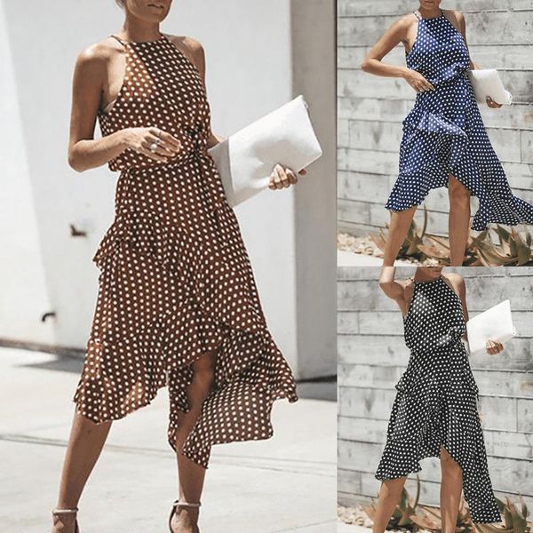 yoga outfit 2021 women casual dot printing loose o neck dress evening party summer holiday ruffles beach dresses
yoga outfit 2021 women casual dot printing loose o neck dress evening party summer holiday ruffles beach dresses