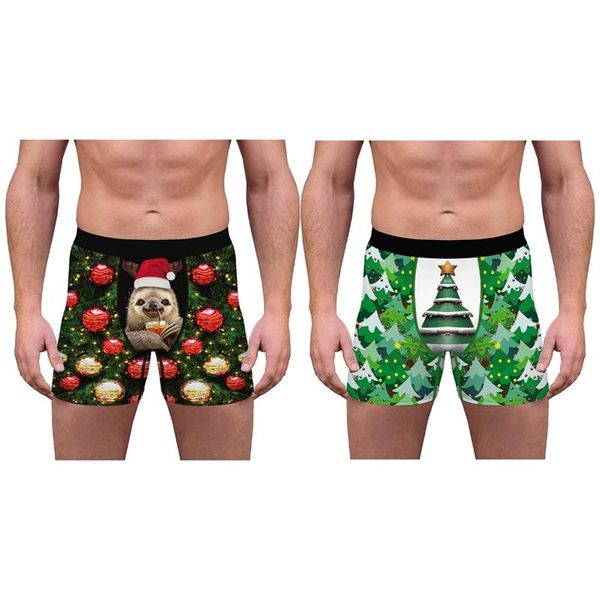 underpants 2x christmas printing men's fashion breathable underwear sterile comfortable inner wear boxer briefs l black & green, Black;white
underpants 2x christmas printing men's fashion breathable underwear sterile comfortable inner wear boxer briefs l black & green, Black;white