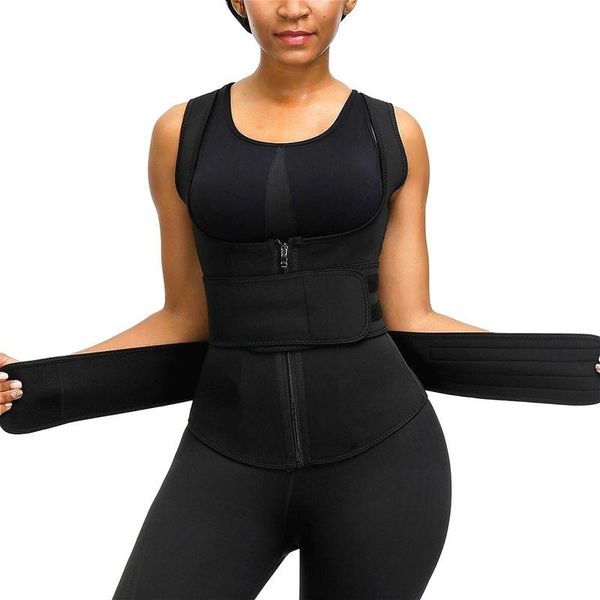 waist support women's trainer neoprene body shaper belt weight loss sheath abdomen reduction and perspiration workout, Black;gray
waist support women's trainer neoprene body shaper belt weight loss sheath abdomen reduction and perspiration workout, Black;gray