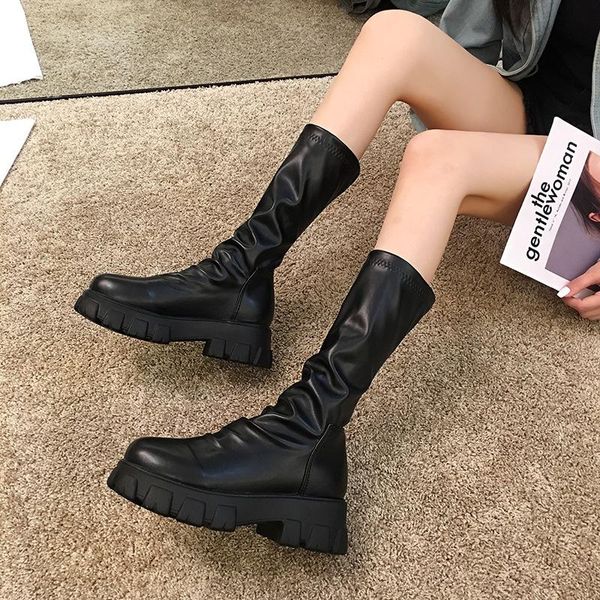 boots short women's spring and autumn single 2021 high heel versatile long over knee thick soled, Black
boots short women's spring and autumn single 2021 high heel versatile long over knee thick soled, Black