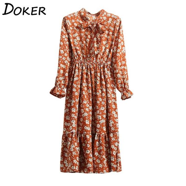 chiffon floral midi dress women fashion bow neck long sleeve plus size casual boho beach elegant ladies party dresses vestidos 210423, Black;gray
chiffon floral midi dress women fashion bow neck long sleeve plus size casual boho beach elegant ladies party dresses vestidos 210423, Black;gray