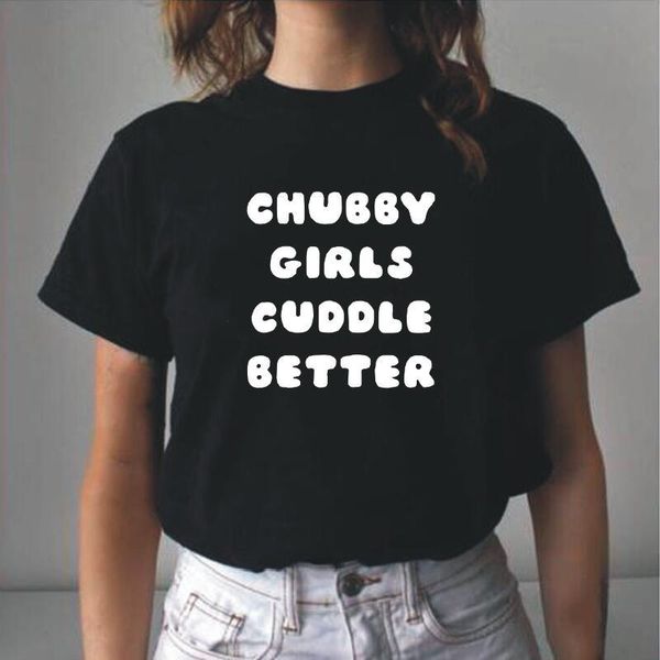 women's t-shirt harajuku t shirt women funny chubby girls print tee femme summer short sleeve casual camiseta mujer, White
women's t-shirt harajuku t shirt women funny chubby girls print tee femme summer short sleeve casual camiseta mujer, White