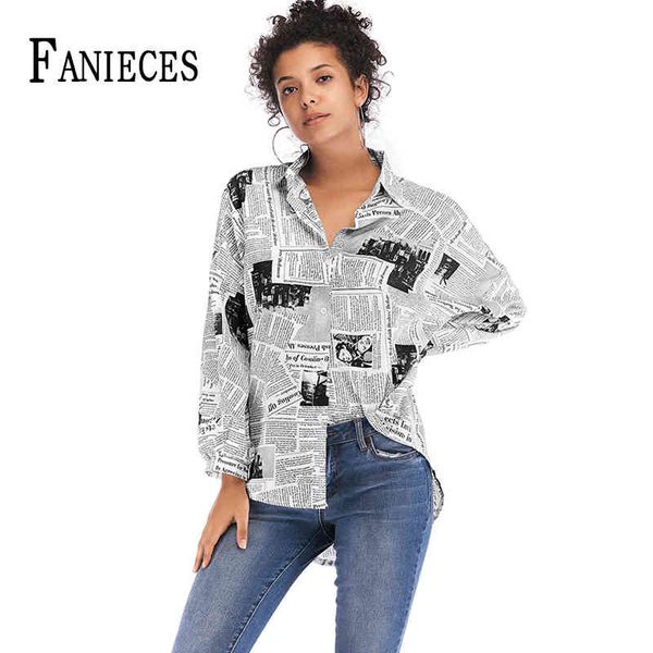 long sleeve women ins fashion spaper printed loose blouses plus size blouse shirt casual elegant shirts streetwear 210520, White
long sleeve women ins fashion spaper printed loose blouses plus size blouse shirt casual elegant shirts streetwear 210520, White
