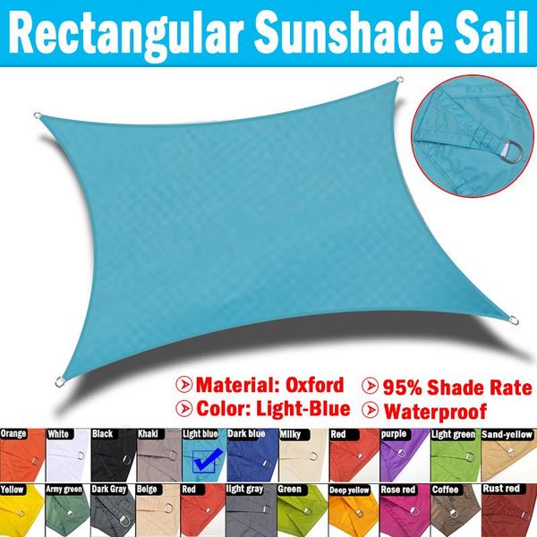 shade light-blue garden sun sail polyester square rectangle sunshade for patio outdoor awings canopy pool car tent
shade light-blue garden sun sail polyester square rectangle sunshade for patio outdoor awings canopy pool car tent