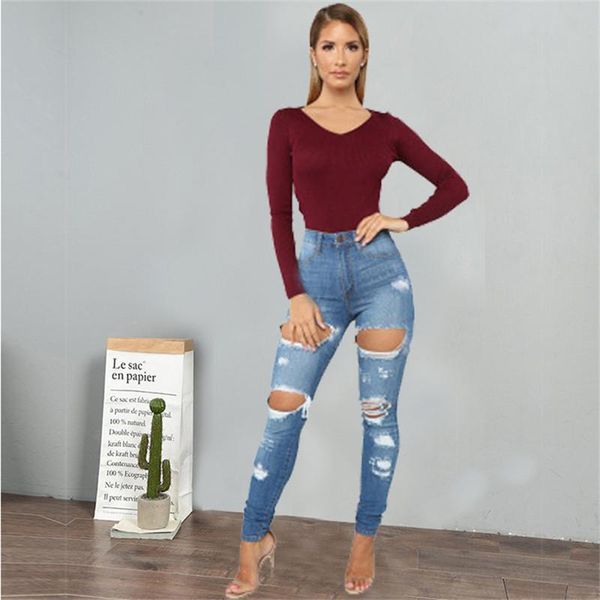 dechire slim jeans female 2021 streetwear fashion ripped ladies jeggings straight pants woman harajuku trousers clothing women's, Blue
dechire slim jeans female 2021 streetwear fashion ripped ladies jeggings straight pants woman harajuku trousers clothing women's, Blue