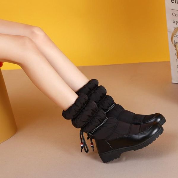 boots oversized women shoes ankle for ladies woman winter fold band and pile keep warm, Black
boots oversized women shoes ankle for ladies woman winter fold band and pile keep warm, Black