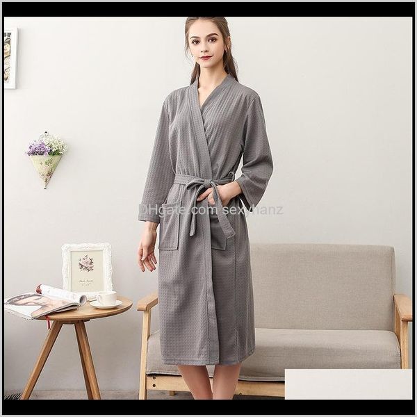 sleepwear womens underwear apparel drop delivery 2021 9 colors women dress gown with belt two pockets solid robe sets comfortable fabric lad, Black;red
sleepwear womens underwear apparel drop delivery 2021 9 colors women dress gown with belt two pockets solid robe sets comfortable fabric lad, Black;red