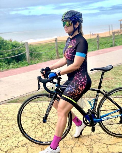 racing sets 2021 triathlon suit women's short sleeve cycling jersey skinsuit jumpsuit maillot ropa ciclismo set gel pad d08, Black;blue
racing sets 2021 triathlon suit women's short sleeve cycling jersey skinsuit jumpsuit maillot ropa ciclismo set gel pad d08, Black;blue