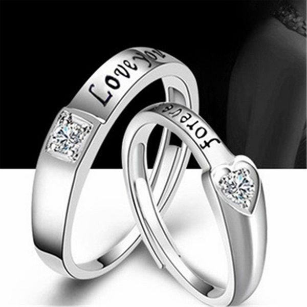 wedding rings 2 pieces/set silver color couple fashion bride bridegroom jewelry forever love heart zirocn anniversary gift, Slivery;golden
wedding rings 2 pieces/set silver color couple fashion bride bridegroom jewelry forever love heart zirocn anniversary gift, Slivery;golden